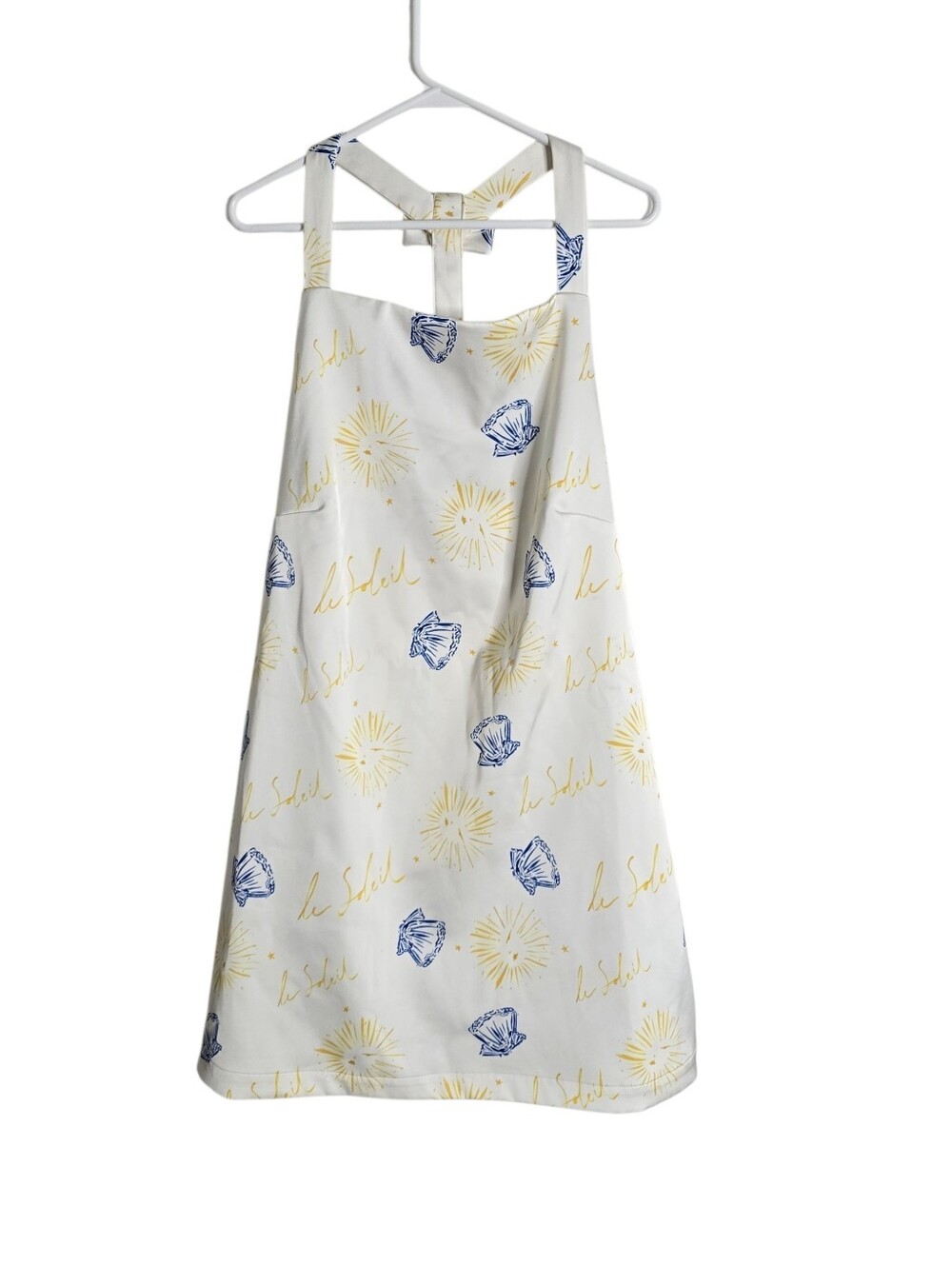 NWT Anthropologie Maeve Nephthys Illustrated Shift Mini Dress XL Pockets
